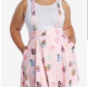 Sailor Moon Suspender Skirt